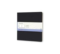 Moleskine - Square Art Plus Cahier Sketch Album Black - New Notebook - Y245z