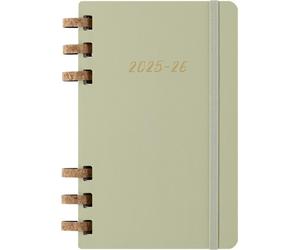 Moleskine Student Life Planner 2025-2026, Weekly and Monthly Spiral 12 Month Dia