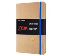 Moleskine - The Legend of Zelda Themed Notebook, Ruled Notebook in Limited Edition, Link Theme, Hard Cover and Themed Graphics, Size Large 13 x 21 cm, 240 Pages