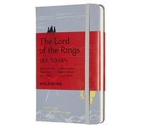 Moleskine The Lord of The Rings Limited Edition Notebook, Hard Cover, Closure With Elastic and Lined Pages, The Lord of The Rings, Pocket Size 9 x 14 cm, 192 Pages