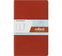 Moleskine Volant Journals Large Plain – Coral Orange, Aqua.Blue