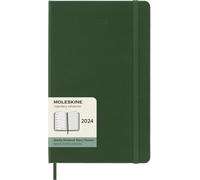 Moleskine Weekly Agenda With Space For Notes 12 Months 2024, Agenda 2024, Size L