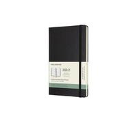 Moleskine - Weekly Horizontal Planner/Diary, Pocket Planner 18-Months 2020/2021, Weekly Planner with Hard Cover and Elastic Closure, Size Large 13 x 21 cm, Colour Black, 208 Pages