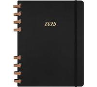Moleskine 2025 12-Month XL Life Spiral Planner: Black Epalon