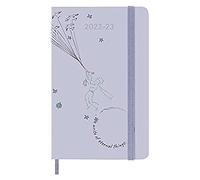 Moleskine - Weekly Planner 18 Months 2022-2023, Limited Edition "Le Petit Prince," Weekly Planner With Hard Cover And Elastic Closure, Size Pocket, 9 x 14 cm, Color Fly