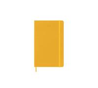 Moleskine Weekly Planner 2023, 12-Month Weekly Diary, Weekly Planner and Notebook, Hard Cover, Large Size 13 x 21 cm, Colour Orange Yellow