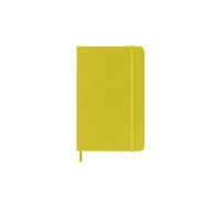 Moleskine Weekly Planner 2023, 12-Month Weekly Diary, Weekly Planner and Notebook, Hard Cover, Pocket Size 9 x 14 cm, Colour Hay Yellow