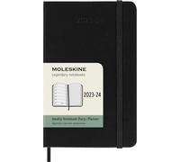 Moleskine Weekly Planner 2023-2024, 18-Month Agenda, Academic Diary, Weekly Diar