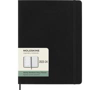 Moleskine 2024 18-Month Weekly XL Softcover Notebook - New Paperback - N245z