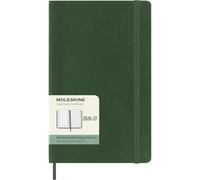 Moleskine Weekly Planner 2026-2027 18-Month Planner SoftCover Large Myrtle Green