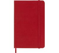 Moleskine Weekly Planner 2027, Hard Cover 12 Month Diary with Space for Notes and Elastic Closure, Pocket Size 9x14 Cm, Scarlet Red