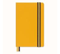 Moleskine x K-Way Notebook, Custom Edition Ruled Layout and Hard Cover Journal, Size Large 13x21 cm, Colour Orange