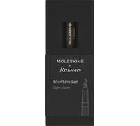 Moleskine x Kaweco Fountain Pen in ABS plastic with Gold-Plated Size M Nib for W
