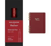 Moleskine x Kaweco Rollerball Refillable Pen in ABS plastic for Writers, Note-takers,