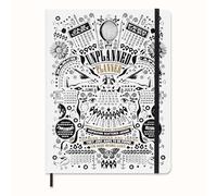 Moleskine x Lorenzo Petrantoni, Unplanned Planner with Collector's Box, Limited Edition Hard Cover and Elastic Closure Weekly Notebook, Size Extra Large 19x26 cm