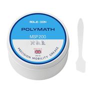 Molevion Polymath MSP 200 Precision Mobility Grease - Ultra Low Friction, Non-Toxic, Plastic-Friendly Grease for Strollers, Wheelchairs, Electric Wheelchairs, Mobility Scooters & Pushchairs Made in UK