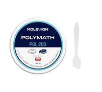 Molevion Polymath PGL 200 Specialty Robot Vacuum & Lawn Mower Grease - High-Performance Synthetic Grease for Bearings, Gears & Plastic/Metal Parts - Water Resistant, Wide Temperature Range 50 G
