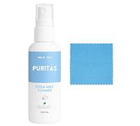 Molevion Puritas Yoga Mat Cleaner - 100% Mineral Based Natural Spray - Alcohol-Free, Scent-Free, Eco-Friendly Disinfectant (100ml)