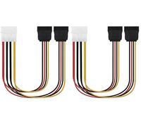 MOLEX/SATA NANO POWER CABLE MOLEX/M - 2XSATA/H 0.2M OEM (Pack of 2)