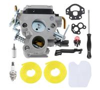 Moleyaso 235 Carburetor for Husqva-rna 235 235E 236 236E 240 240E 120 Mark ii Chain Saw Jonsered CS2234 CS2238 CS2234S CS2238S Zama C1T-W33C Craftsman 358381600 Carburetor W Fuel Line Choke Rod