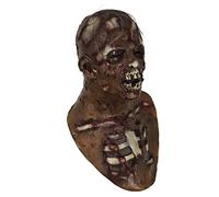 molezu Scary Zombie Head Mask Vampire Mask for Adult Creepy Costume Horror Halloween Decoration Props, Latex Halloween Mask.MLZ-shg-Brown