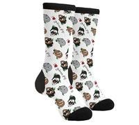 MOLIAN Women Men Novelty Socks Funny Crazy Dress Sock, Guinea Pigs, One Size