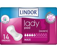 MoliCare Lindor Lady Pad Maxi 5 Drops 14 Units 14 Units