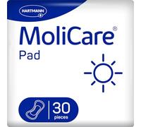 MoliCare Pad Day - Slim & Discreet Incontinence Pads for Light Bladder Weakness for Men & Women | Soft & Absorbent, Breathable Materials for Skin Health | 30 Pads