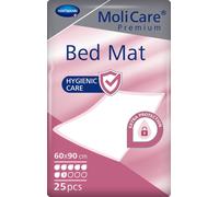 1x MoliCare Premium Incontinence Bed Mat (7 Drops) - 60cm x 90cm - Pack of 25