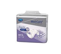 MoliCare Premium Elastic Briefs for Severe Incontinence for Men and Women, 8 Drops, Size L (115-145 cm Hip Circumference), Pack of 3 x 24
