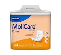 Molicare Premium Form 4 Tropfen, für leichte Inkontinenz: maximale Sicherheit, Extra Auslaufschutz und Diskretion für Frauen und Männer, zu verwenden mit MoliCare Premium Fixpants, 4x32 Stück