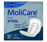 MoliCare® Premium Form Stool - Unisex Large Incontinence Single Pack, White