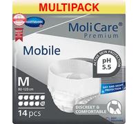 Molicare Premium Mobile - 10 Drops - Medium 3 Pack of 14 - Multi Pack
