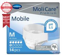 MoliCare Premium Mobile - 6 Drops - Medium - 1 Pack of 14 - Single Pack
