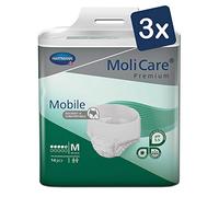 MoliCare Premium Mobile Disposable Underwear: Discreet use for Woman and Men with Incontinence; 5 Drops, Size M, Pack of 42
