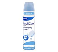 MoliCare® Skin Cleansing Foam - Quick & Gentle No-Rinse Genital & Perineal Cleanser for Incontinence Stressed Skin | pH Balanced, Odour Neutralising, Gentle | 400ml