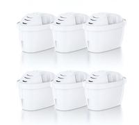 Molifal Water Filter Cartridges Compatible with Brita Maxtra,Maxtra+, 6 Pack for Marella, Style, Elemaris Jugs - 5-Stage Filtration Removes Chlorine, Odor, Metals, BPA-Free, Great for Coffee & Cooking