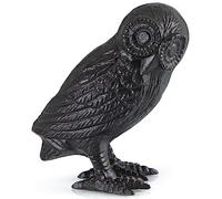 MOLIGOU Cast Iron Owl Statue, Owl Figurine Home Decor, Owl Sculpture Decor for Shelf, Garden