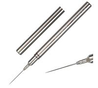 MOLILON Metallic Nail Art Pen & Liner Brush Set, UV Gel Polish Painting Nail Design Tools for Crisp Long Lines, Tiny Details & Fine Drawing, Manicures Brushes for Women (Sizes 20mm)