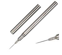 MOLILON Metallic Nail Art Pen & Liner Brush Set, UV Gel Polish Painting Nail Design Tools for Crisp Long Lines, Tiny Details & Fine Drawing, Manicures Brushes for Women (Sizes 9mm)