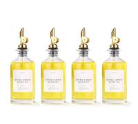 Molimoli Glass Olive Oil Cruet Set - 350ml Bottles With Weighted Pourers, Set of 4