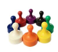 Molinter Whiteboard Magnets Fridge Magnets ABS Cone Magnets with Handle for Magnetic Board Whiteboard Pin Board (Pack of 8)