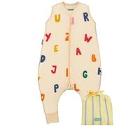 molis&co ABC Baby Sleeping Bag with Foot - 100% Cotton (Oeko-TEX Tog) - Adjustable Length (60-70 cm) for Boys and Girls