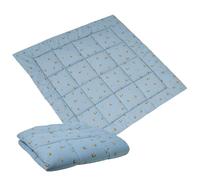 molis&co - Baby Play Mat for Floor 120x120 cm - Extra Thick 5 cm Soft Playmat for Newborns in a Stylish Unisex Design - 100% Cotton (Oeko-TEX) - Machine Washable - Colima