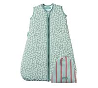 molis&co - Baby Sleeping Bag 2.5 TOG - Baby Winter Sleeping Bag Unisex - Soft and Cozy Baby Wearable Blanket for Newborn & Infants - 100% Cotton (OEKO-TEX) (Green Garden, 18-36 Months)