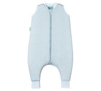 molis&co - Baby Sleeping Bag with Feet TOG 2.5 - Toddler Sleeping Bags with Legs 2.5.0 Tog - Soft and Cozy Baby Wearable Blanket for Infants&Toddlers - 100% Cotton (OEKO-TEX) (Grey Print, 1 year)