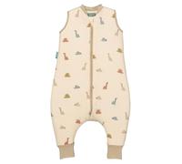 molis&co - Baby Sleeping Bag with Feet TOG 2.5 - Toddler Sleeping Bags with Legs 2.5 Tog - Soft and Cozy Baby Wearable Blanket for Infants&Toddlers - 100% Cotton (OEKO-TEX) (Dinos, 2 years)