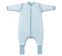 molis&co - Baby Sleeping Bag with Sleeves and non-slip Socks TOG 2.5 - Toddler Sleeping Bags 2.5 Tog - Baby Wearable Blanket for Infants & Toddlers - 100% Cotton (OEKO-TEX) (Woodland, 6 months)