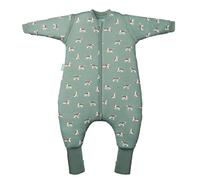 molis&co - Baby Sleeping Bag with Sleeves and non-slip Socks TOG 2.5 - Toddler Sleeping Bags 2.5 Tog - Baby Wearable Blanket for Infants & Toddlers - 100% Cotton (OEKO-TEX) (Beagle, 3 years)