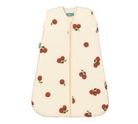 Molis&co Baby's Sleeping Bag Tog 1-100% Cotton (Oeko-TEX) - Easy Access Nappy Change with Zip - Sleeping Bag for Babies, Girls and Boys - Tomatoes (0 to 6 Months)